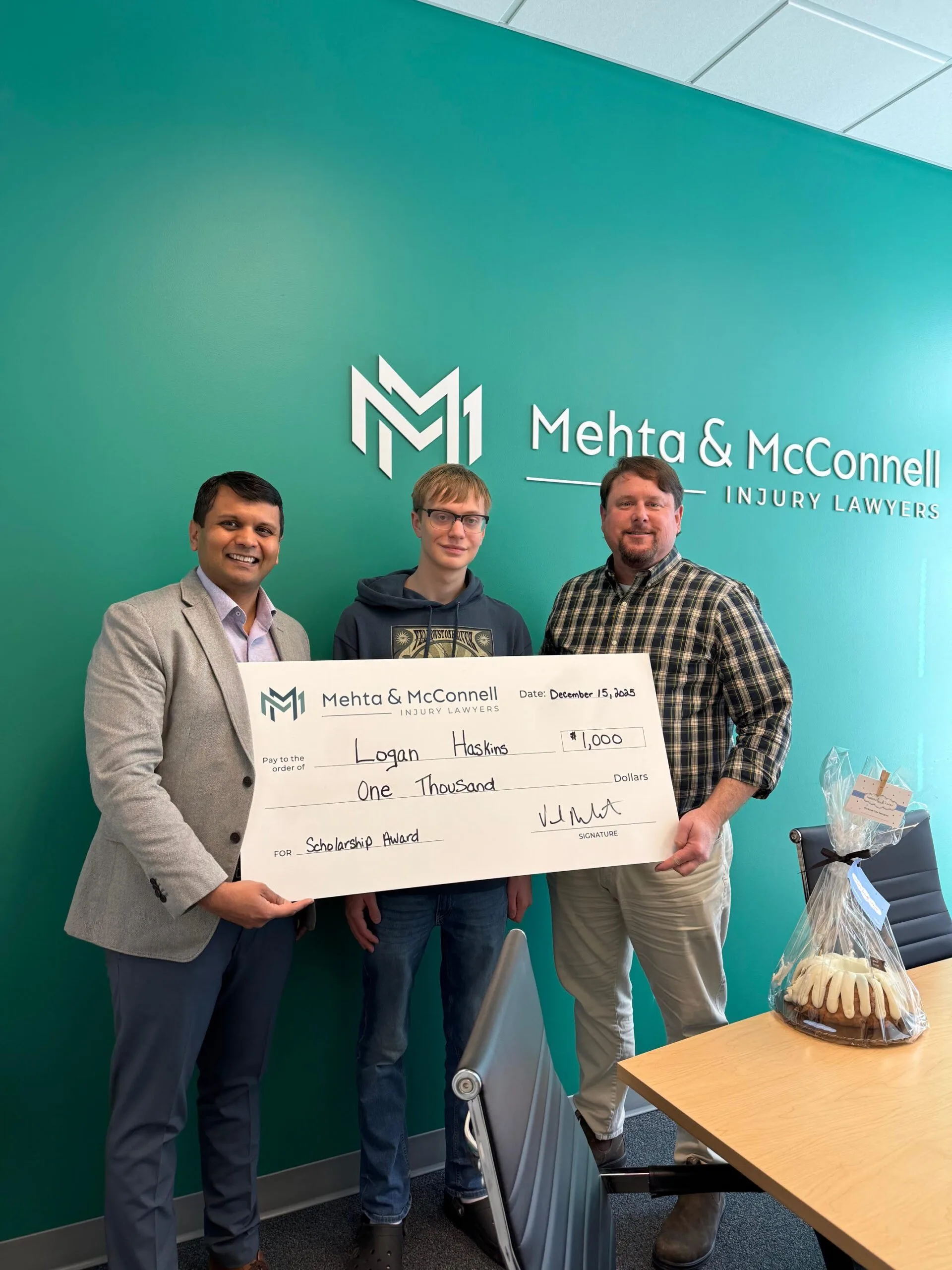 Announcing the Winner of the 2025 Mehta & McConnell Undergrad Scholarship