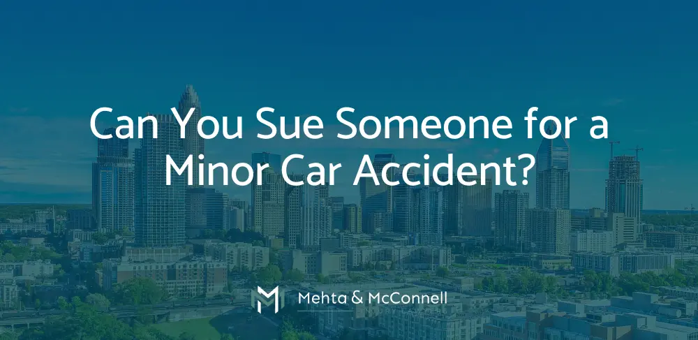 Can You Sue Someone for a Minor Car Accident? 
