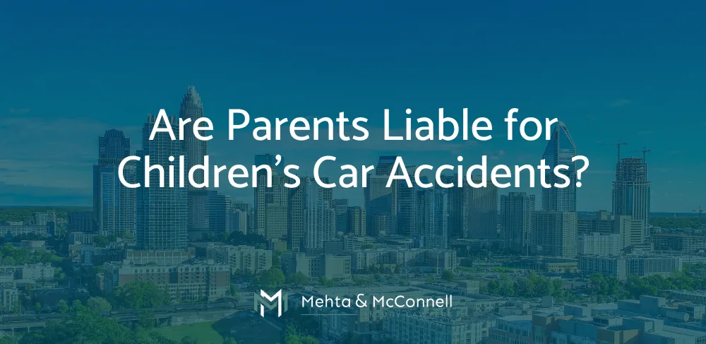 Are Parents Liable for Children's Car Accidents?